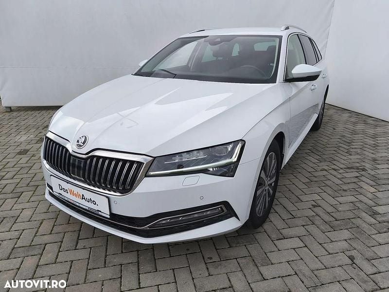 Culoarealb Utilizat 2022 Skoda Superb Style Break | 23.287 EUR (Puțin scump) - Imagine 1/4