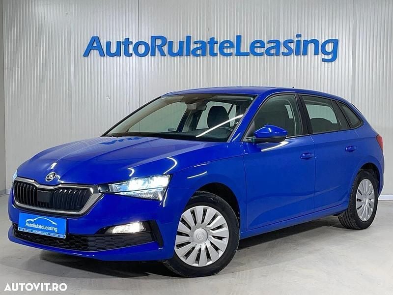 Culoarealbastru Utilizat 2021 Skoda Scala Ambition Hatchback | 13.290 EUR (Preț OK) - Imagine 1/4