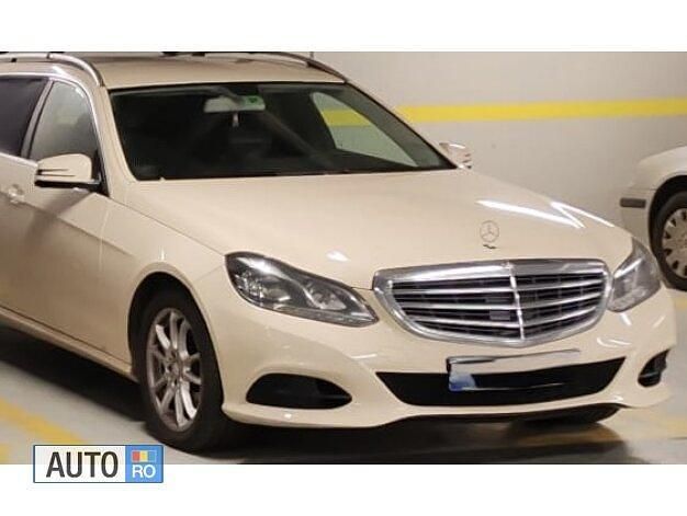 Bej Utilizat 2013 Mercedes E200 Break | 6.900 EUR (Puțin scump) - Imagine 1/4