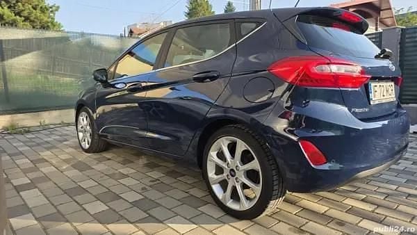 Second-hand Ford Fiesta Titanium 100 CP (73 kW) 2020 Albastru Hatchback