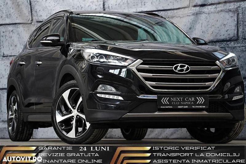Culoarenegru Utilizat 2017 Hyundai Tucson Premium SUV | 16.750 EUR (Preț OK) - Imagine 1/4