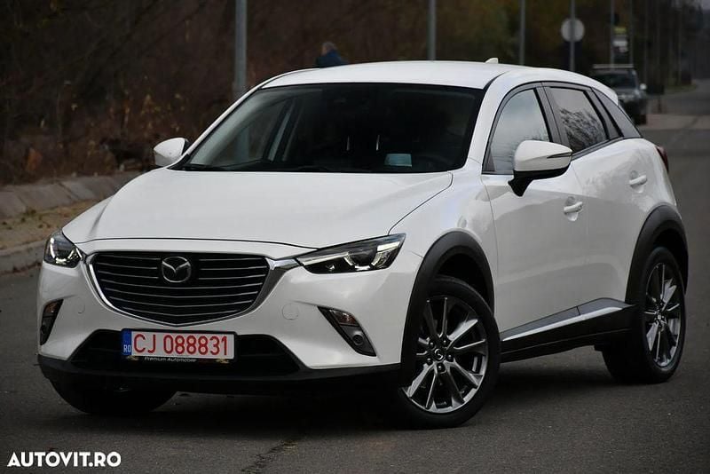 Culoarealb Utilizat 2018 Mazda CX-3 Exclusive-Line SUV | 13.989 EUR (Preț bun) - Imagine 1/4