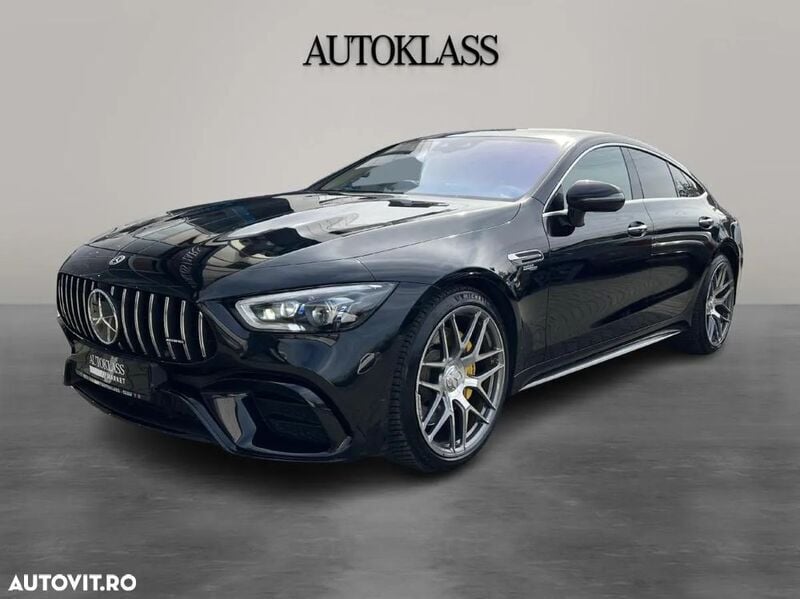 Negru Utilizat 2021 Mercedes AMG GT 53 AMG Coupe | 93.343 EUR - Imagine 1/4