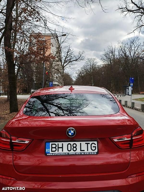 Second-hand BMW X4 Sport Line 190 CP (139 kW) 2016 Culoarerosu SUV