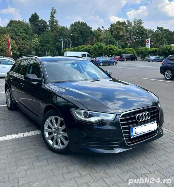 Negru Utilizat 2013 Audi A6 Break | 10.800 EUR (Preț OK) - Imagine 1/4