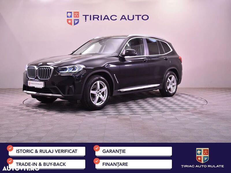 Negru Utilizat 2021 BMW X3 SUV | 37.900 EUR (Scump) - Imagine 1/4
