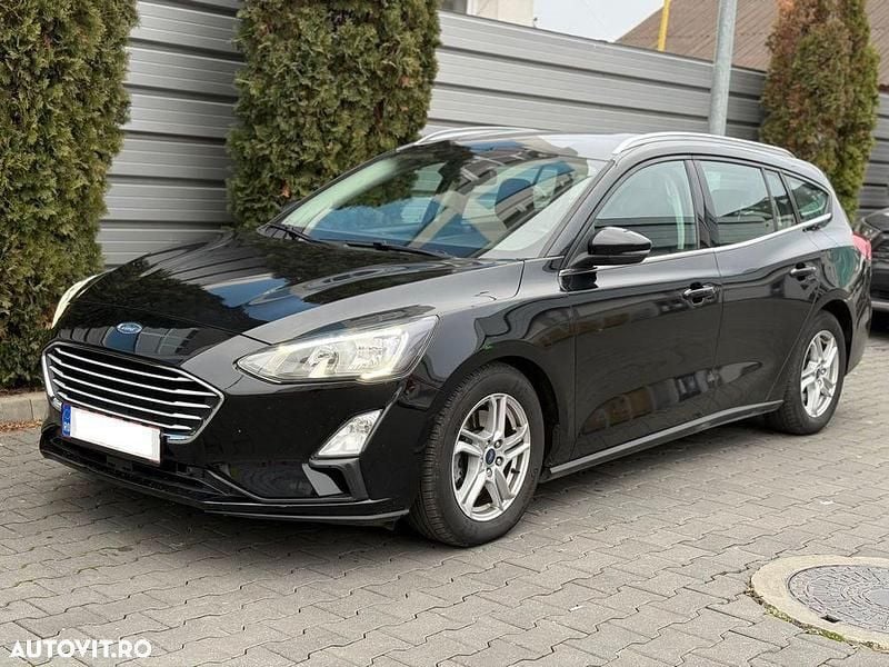 Culoarenegru Utilizat 2019 Ford Focus Cool & Connect Break | 9.350 EUR (Preț bun) - Imagine 1/4