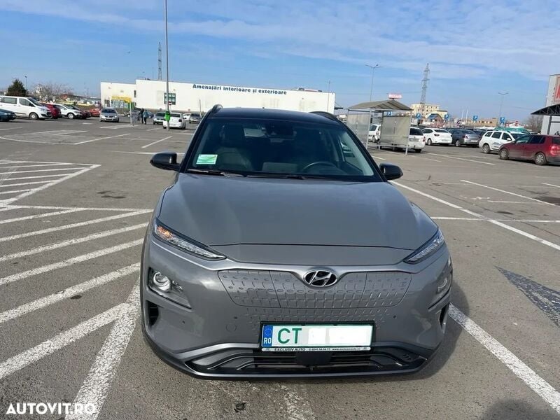 Gri Utilizat 2020 Hyundai Kona SUV | 20.500 EUR (Puțin scump) - Imagine 1/4