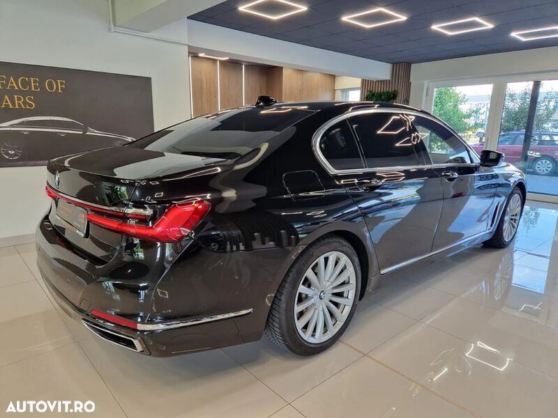Second-hand BMW 730L Comfort Edition 265 CP (194 kW) 2019 Negru Berlinǎ