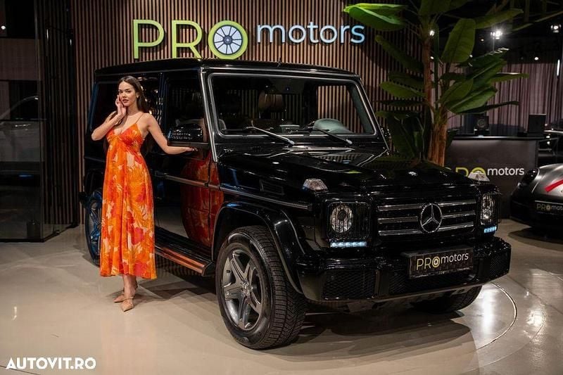 Second-hand Mercedes G500 422 CP (310 kW) 2016 Culoarenegru SUV