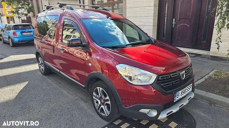 Rosu Utilizat 2020 Dacia Dokker Stepway Van | 8.500 EUR (Preț OK) - Imagine 1/4