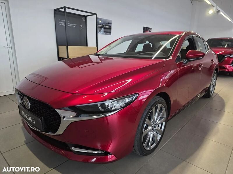 Rosu Nouă 2025 Mazda 3 Center-Line Berlinǎ | 28.440 EUR (Scump) - Imagine 1/4