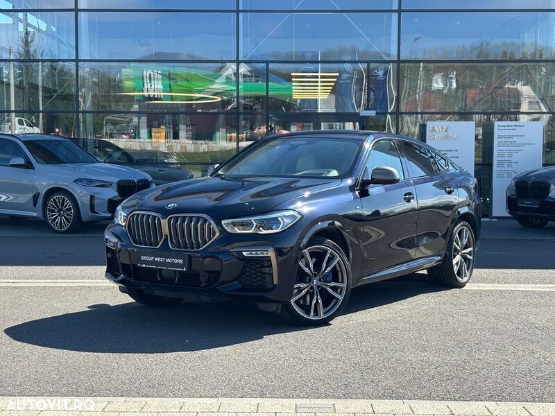 Negru Utilizat 2019 BMW X6 M SUV | 67.414 EUR (Scump) - Imagine 1/4
