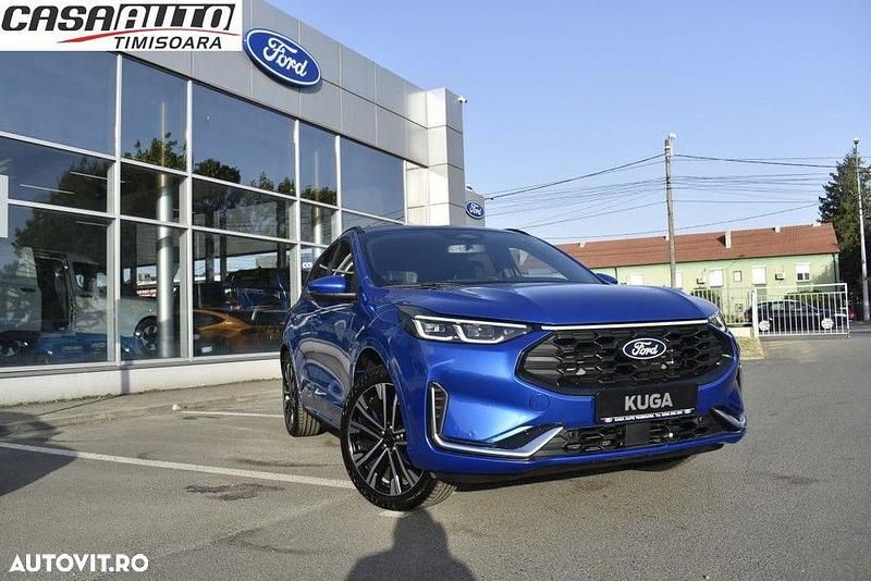 Culoarealbastru Nouă 2025 Ford Kuga ST-Line X SUV | 39.809 EUR - Imagine 1/4