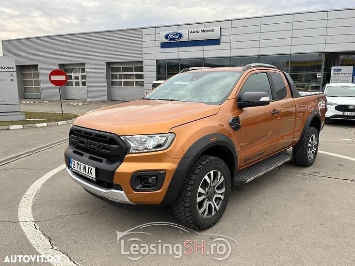 Portocaliu Utilizat 2019 Ford Ranger Wildtrack Pickup | 31.999 EUR (Scump) - Imagine 1/4