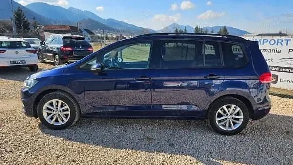 Second-hand VW Touran 110 CP (80 kW) 2016 Albastru Monovolum