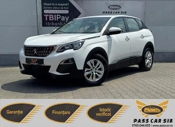 Alb Utilizat 2018 Peugeot 3008 Active SUV | 13.490 EUR (Preț OK) - Imagine 1/4
