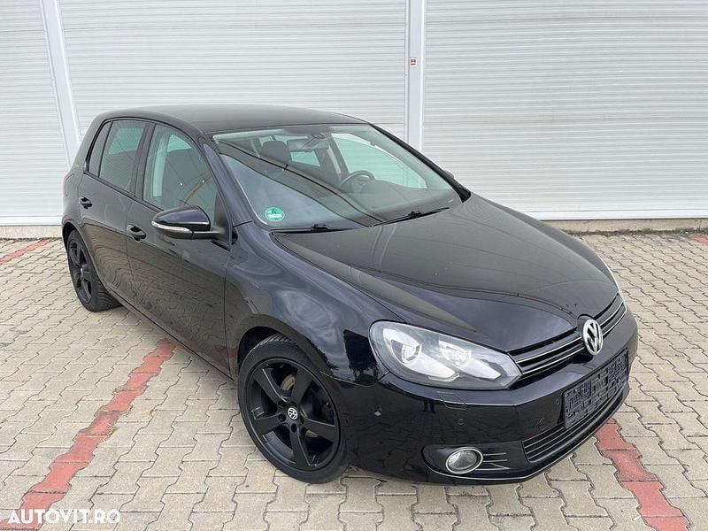 Culoarenegru Utilizat 2010 VW Golf VI Style Hatchback | 4.850 EUR (Preț OK) - Imagine 1/4