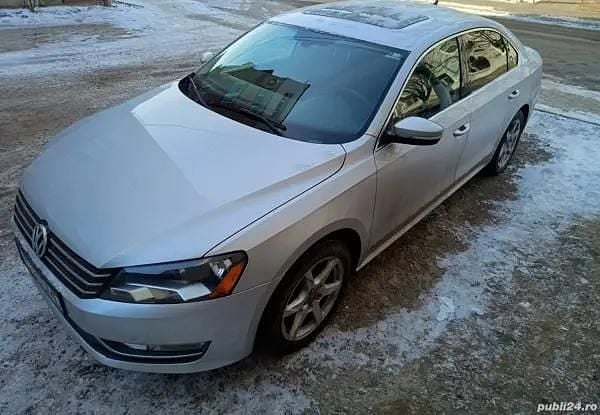 Second-hand VW Passat 177 CP (130 kW) 2014 Argintiu Coupe
