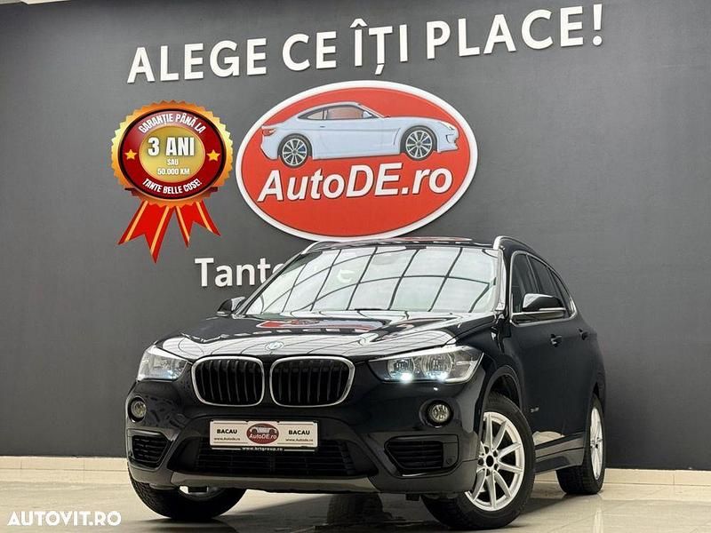 Culoarenegru Utilizat 2017 BMW X1 SUV | 12.490 EUR (Super Preț) - Imagine 1/4
