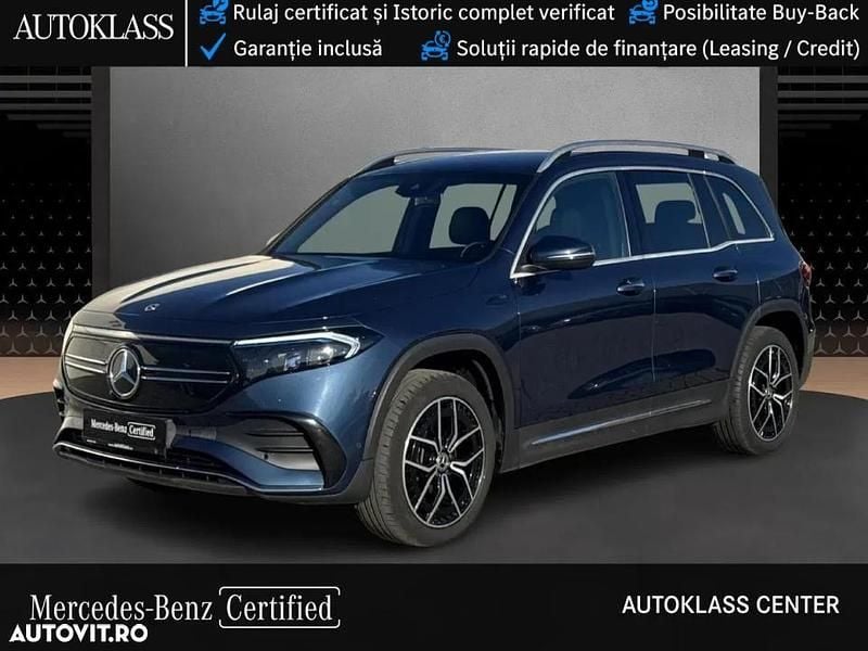 Second-hand Mercedes EQB350 AMG line 214 kW (292 CP) 2022 Culoarealbastru SUV