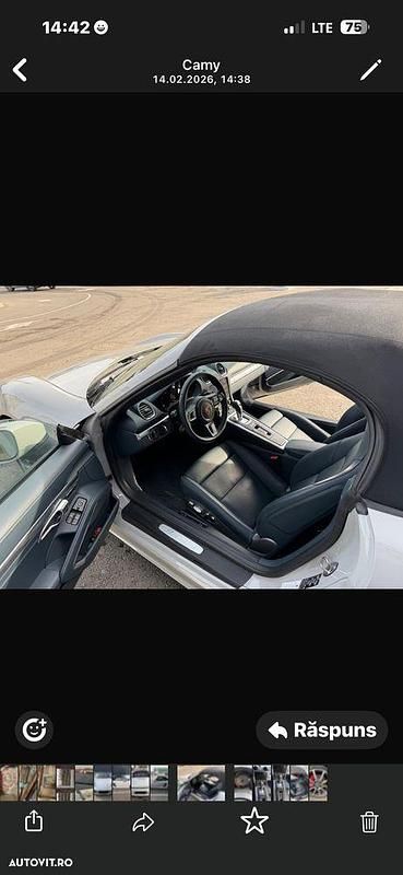 Second-hand Porsche 718 Boxster 300 CP (220 kW) 2022 Culoaregri Cabrio