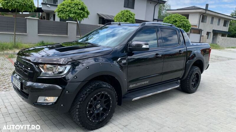 Negru Utilizat 2017 Ford Ranger Pickup | 22.000 EUR (Puțin scump) - Imagine 1/4