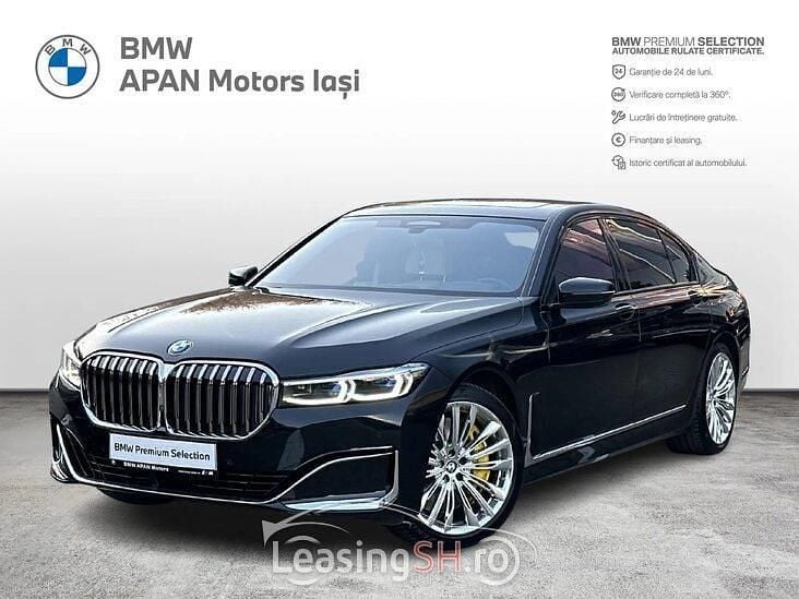Negru Utilizat 2021 BMW 750 Berlinǎ | 78.900 EUR - Imagine 1/4