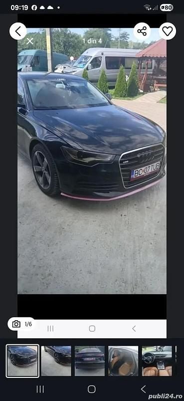 Utilizat 2012 Audi A6 Berlinǎ | 10.550 EUR (Preț OK) - Imagine 1/4