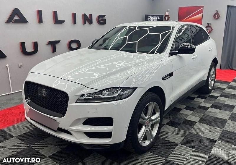 Culoarealb Utilizat 2018 Jaguar F-Pace Prestige SUV | 19.999 EUR (Puțin scump) - Imagine 1/4