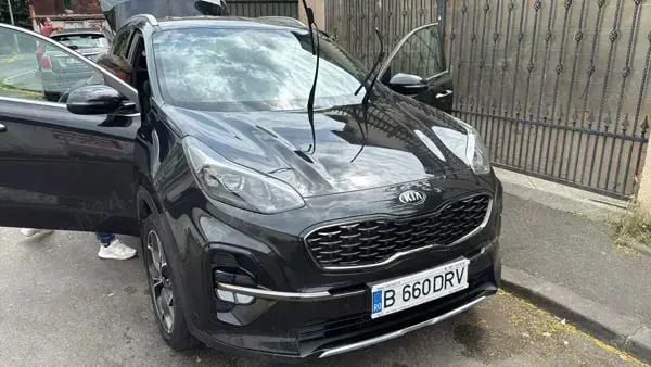 Negru Utilizat 2020 Kia Sportage GT-Line SUV | 14.999 EUR (Super Preț) - Imagine 1/4