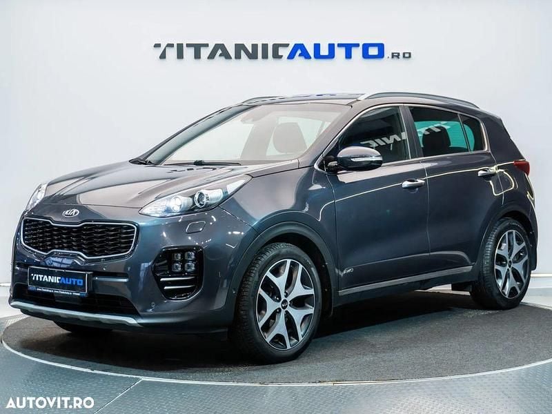 Culoaregri Second-hand 2018 Kia Sportage GT-Line SUV | 17.990 EUR (Puțin scump) - Imagine 1/4