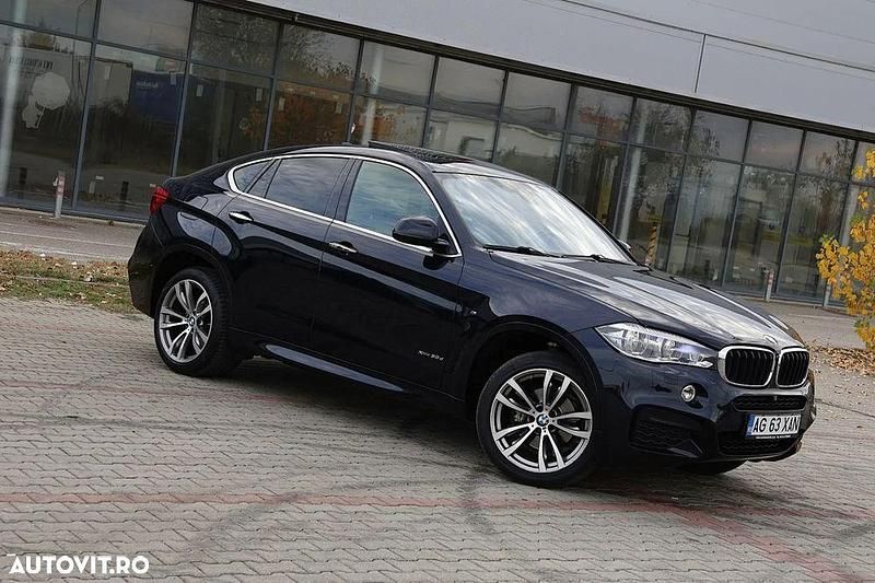 Second-hand BMW X6 258 CP (189 kW) 2017 Culoarenegru SUV