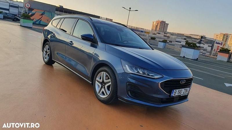 Albastru Utilizat 2022 Ford Focus Business Edition Break | 11.500 EUR (Preț OK) - Imagine 1/4