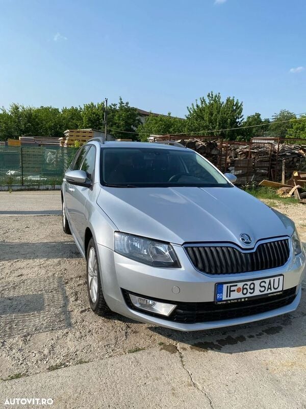 Gri Utilizat 2014 Skoda Octavia | 6.500 EUR (Preț bun) - Imagine 1/4
