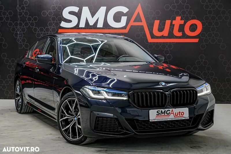 Negru Utilizat 2021 BMW 520 Berlinǎ | 38.628 EUR - Imagine 1/4