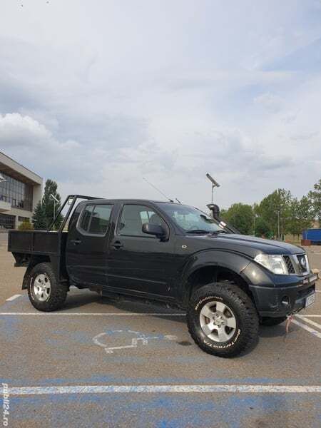 Negru Utilizat 2007 Nissan Navara Pickup | 6.800 EUR (Scump) - Imagine 1/4