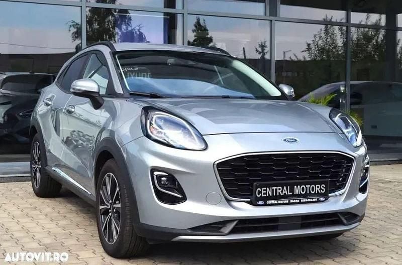 Gri Utilizat 2020 Ford Puma Titanium X SUV | 15.954 EUR (Preț OK) - Imagine 1/4