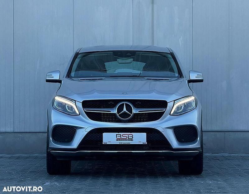 Second-hand Mercedes GLE350 AMG line 258 CP (189 kW) 2016 Culoaregri Coupe