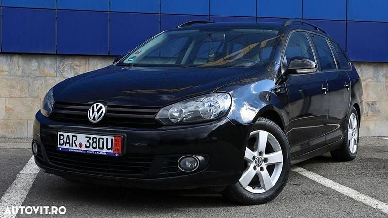 Second-hand VW Golf VI Highline 105 CP (77 kW) 2010 Culoarenegru Hatchback