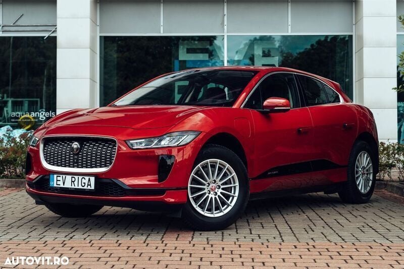 Rosu Utilizat 2021 Jaguar I-Pace SUV | 31.750 EUR - Imagine 1/4