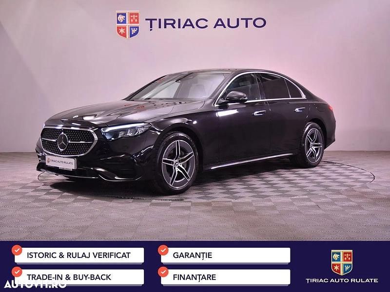Culoarenegru Utilizat 2024 Mercedes E300 AMG line Berlinǎ | 55.991 EUR (Preț OK) - Imagine 1/4