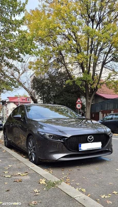 Culoaregri Utilizat 2022 Mazda 3 Exclusive-Line Hatchback | 22.500 EUR (Puțin scump) - Imagine 1/4