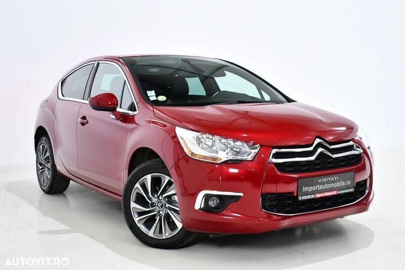 Rosu Utilizat 2011 Citroën DS4 So Chic Hatchback | 5.990 EUR - Imagine 1/3
