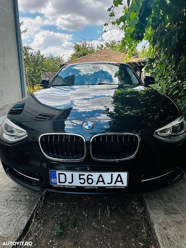 Negru Utilizat 2015 BMW 116 Efficient Dynamics Hatchback | 6.500 EUR (Preț OK) - Imagine 1/4