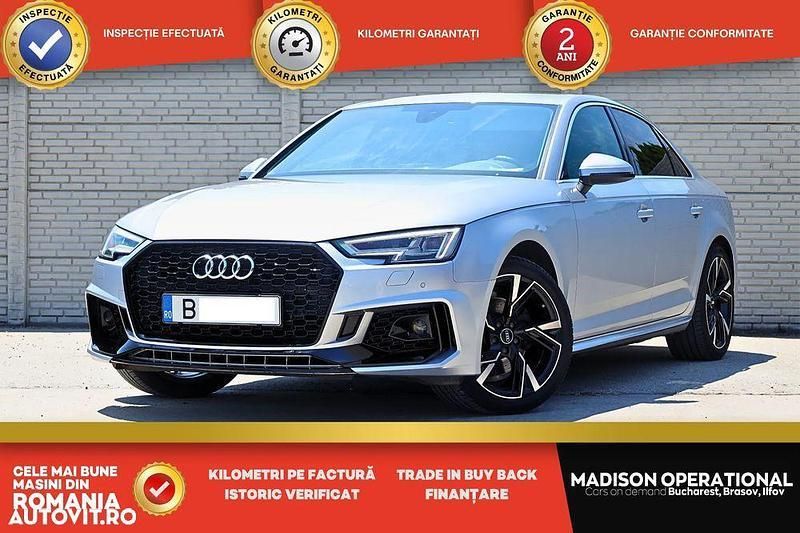 Argint Utilizat 2018 Audi A4 Sport Berlinǎ | 21.950 EUR (Scump) - Imagine 1/4