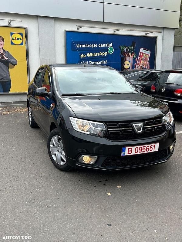 Culoarenegru Utilizat 2018 Dacia Logan Berlinǎ | 6.190 EUR (Preț OK) - Imagine 1/4