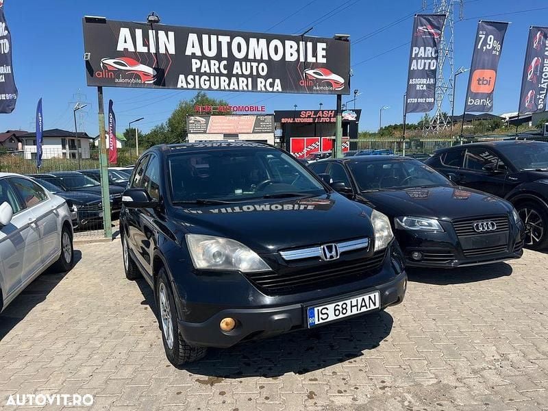 Negru Utilizat 2008 Honda CR-V SUV | 6.200 EUR (Preț OK) - Imagine 1/4