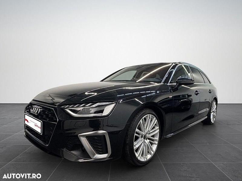 Negru Utilizat 2021 Audi A4 Break | 26.384 EUR (Scump) - Imagine 1/4