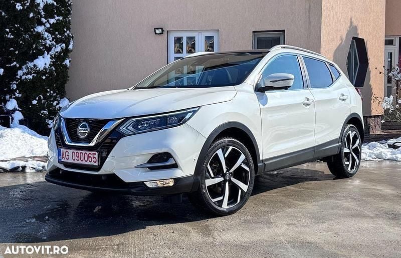 Second-hand Nissan Qashqai Tekna 140 CP (102 kW) 2019 Culoarealb SUV